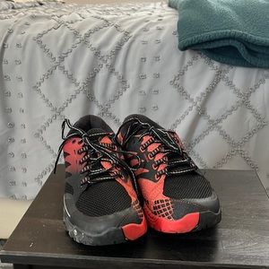 Red Merrill Tennis Shoes